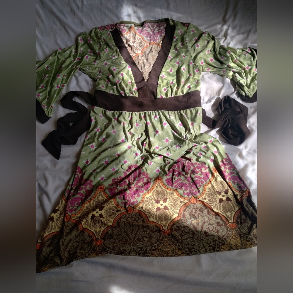 Y2k Flowy Mini Dress